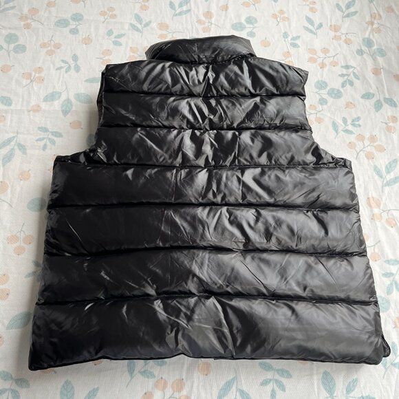 Moncler Women's Black Down Vest - Picture 7 of 8